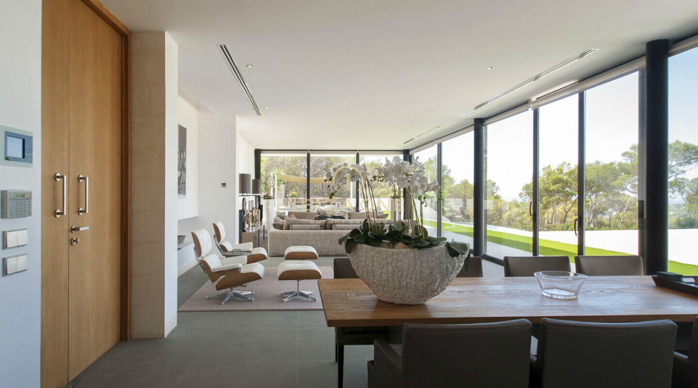 Villa de luxe minimaliste avec vue sur la mer à vendre, Ibiza - Villa de luxe minimaliste avec vue sur la mer à louer, Ibiza