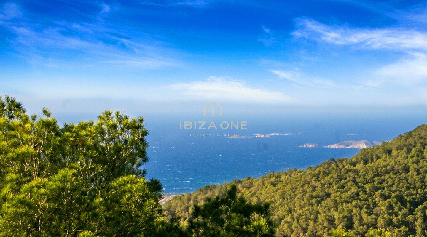 Belle villa de luxe avec vue sur Es Vedra à vendre, Ibiza - Belle villa de luxe avec vue sur Es Vedra à louer, Ibiza