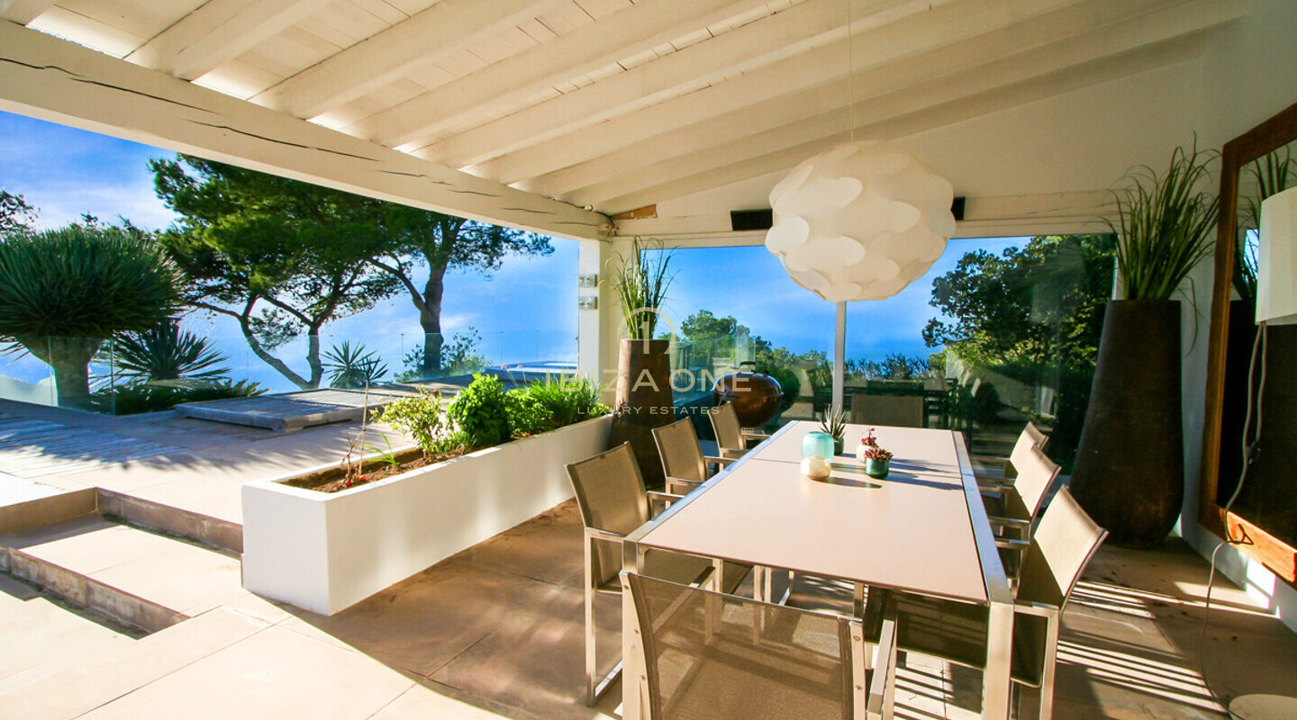 Belle villa de luxe avec vue sur Es Vedra à vendre, Ibiza - Belle villa de luxe avec vue sur Es Vedra à louer, Ibiza