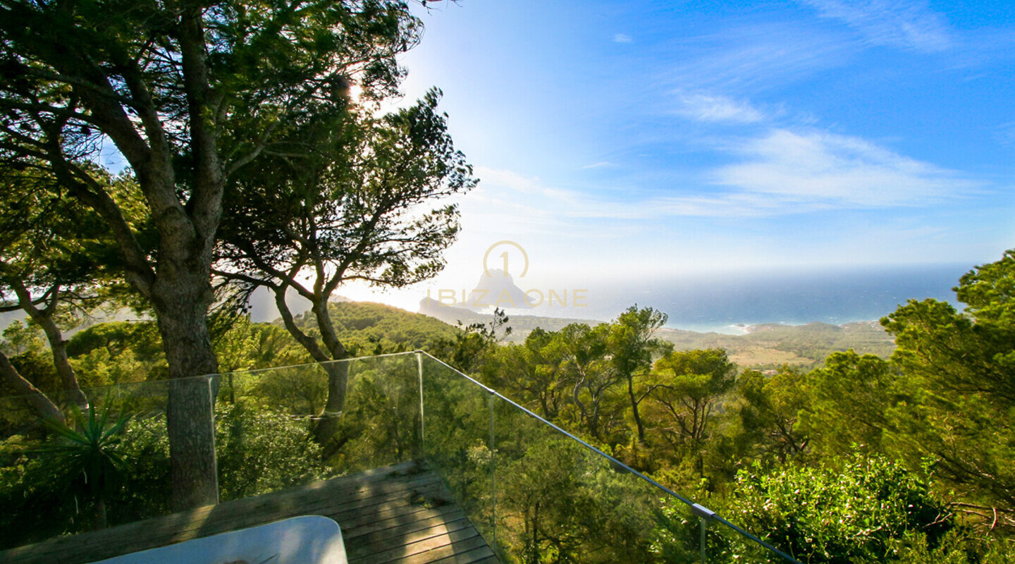 Beautiful luxury villa with views of Es Vedra for sale, Ibiza - Beautiful luxury villa with views of Es Vedra for rent, Ibiza