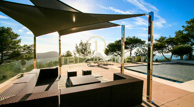 Prachtige luxe villa met uitzicht op Es Vedra te koop, Ibiza - Prachtige luxe villa met uitzicht op Es Vedra te huur, Ibiza