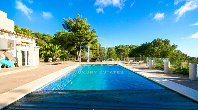 Preciosa villa de lujo con vistas a Es Vedra en venta, Ibiza - Preciosa villa de lujo con vistas a Es Vedra en alquiler, Ibiza
