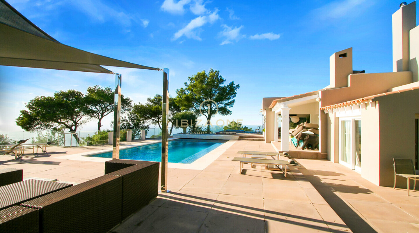 Beautiful luxury villa with views of Es Vedra for sale, Ibiza - Beautiful luxury villa with views of Es Vedra for rent, Ibiza