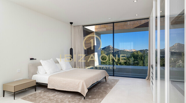 Espectacular villa moderna de lujo con vistas al mar en venta, Ibiza - Espectacular villa moderna de lujo con vistas al mar en alquiler, Ibiza