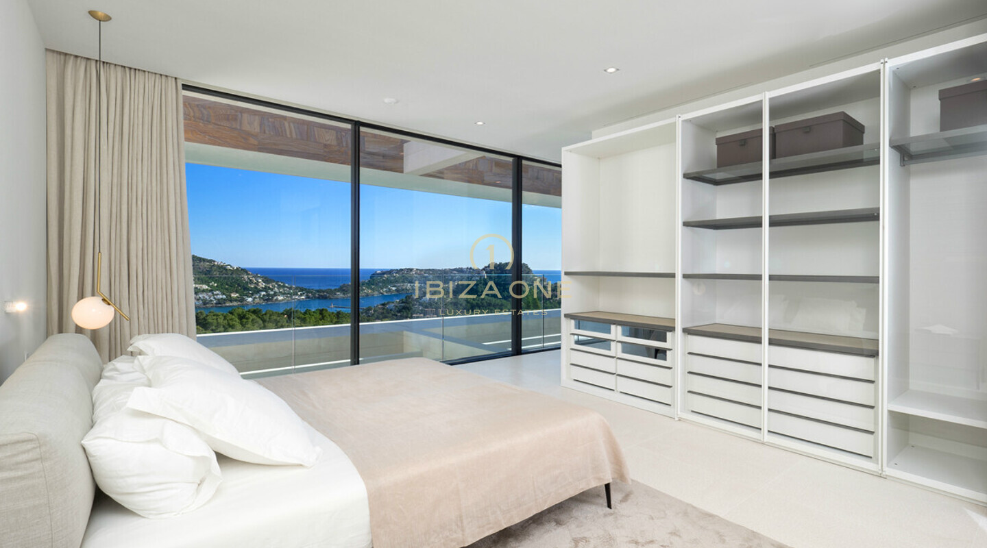 Spectaculaire villa de luxe moderne avec vue sur la mer à vendre, Ibiza - Spectaculaire villa de luxe moderne avec vue sur la mer à louer, Ibiza