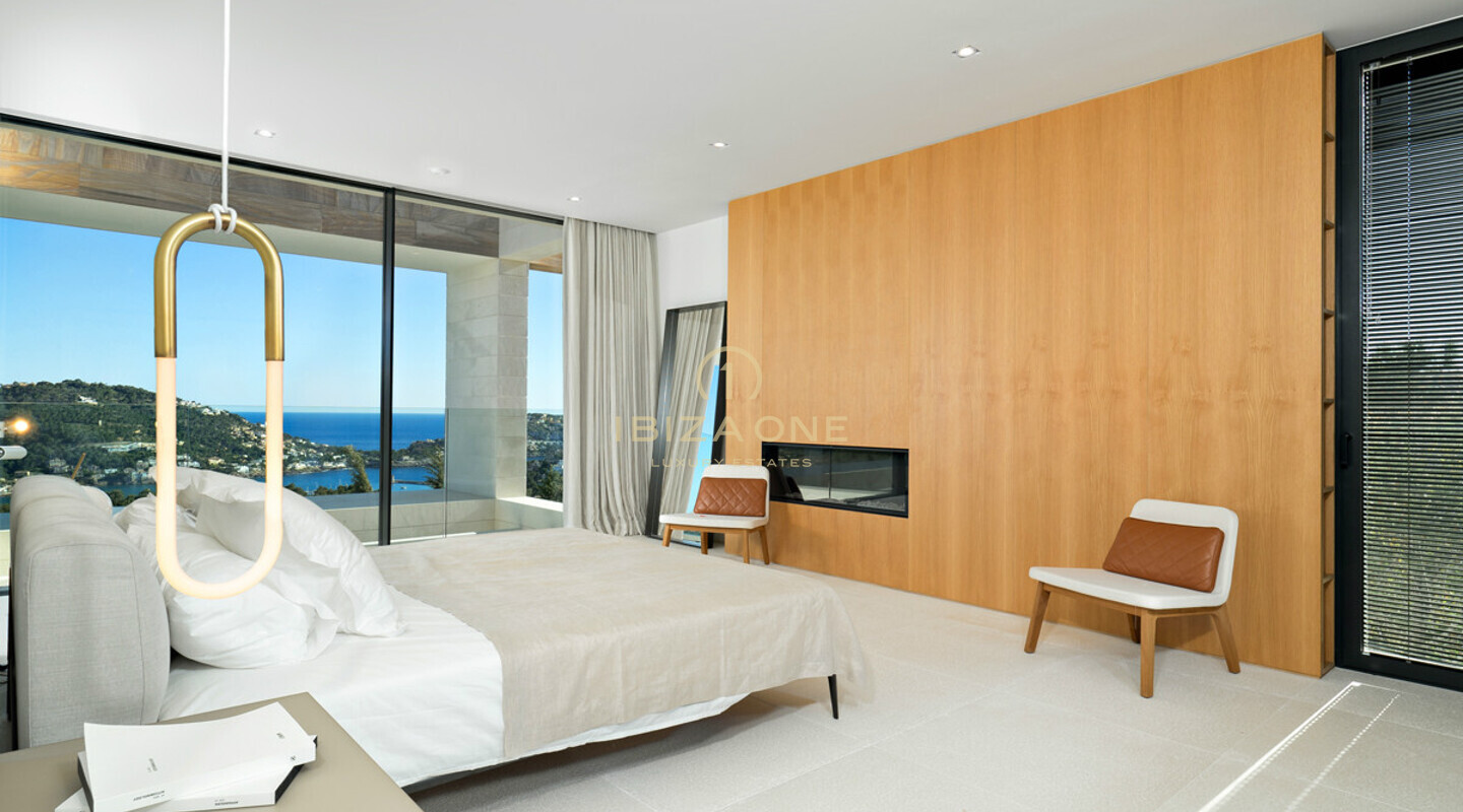 Spectaculaire moderne luxe villa met zeezicht te koop, Ibiza - Spectaculaire moderne luxe villa met zeezicht te huur, Ibiza