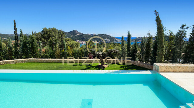 Espectacular villa moderna de lujo con vistas al mar en venta, Ibiza - Espectacular villa moderna de lujo con vistas al mar en alquiler, Ibiza