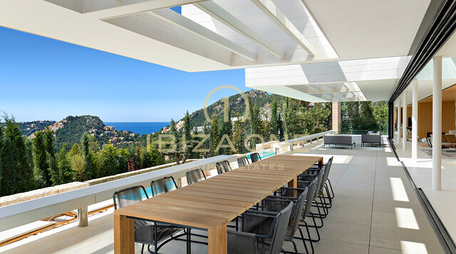 Spektakuläre moderne Luxusvilla mit Meerblick zu verkaufen, Ibiza - Spektakuläre moderne Luxusvilla mit Meerblick zu vermieten, Ibiza