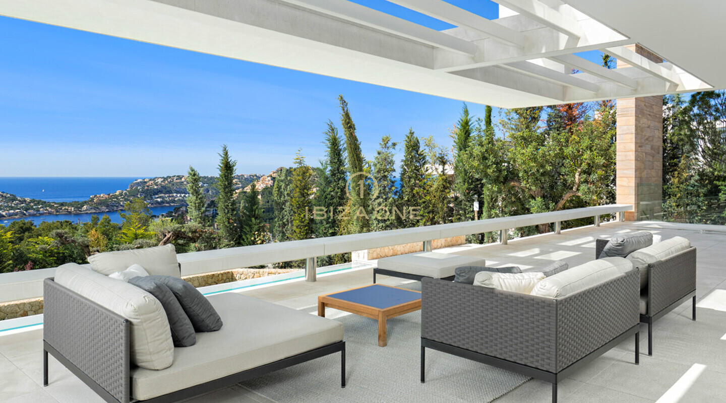 Spectaculaire moderne luxe villa met zeezicht te koop, Ibiza - Spectaculaire moderne luxe villa met zeezicht te huur, Ibiza