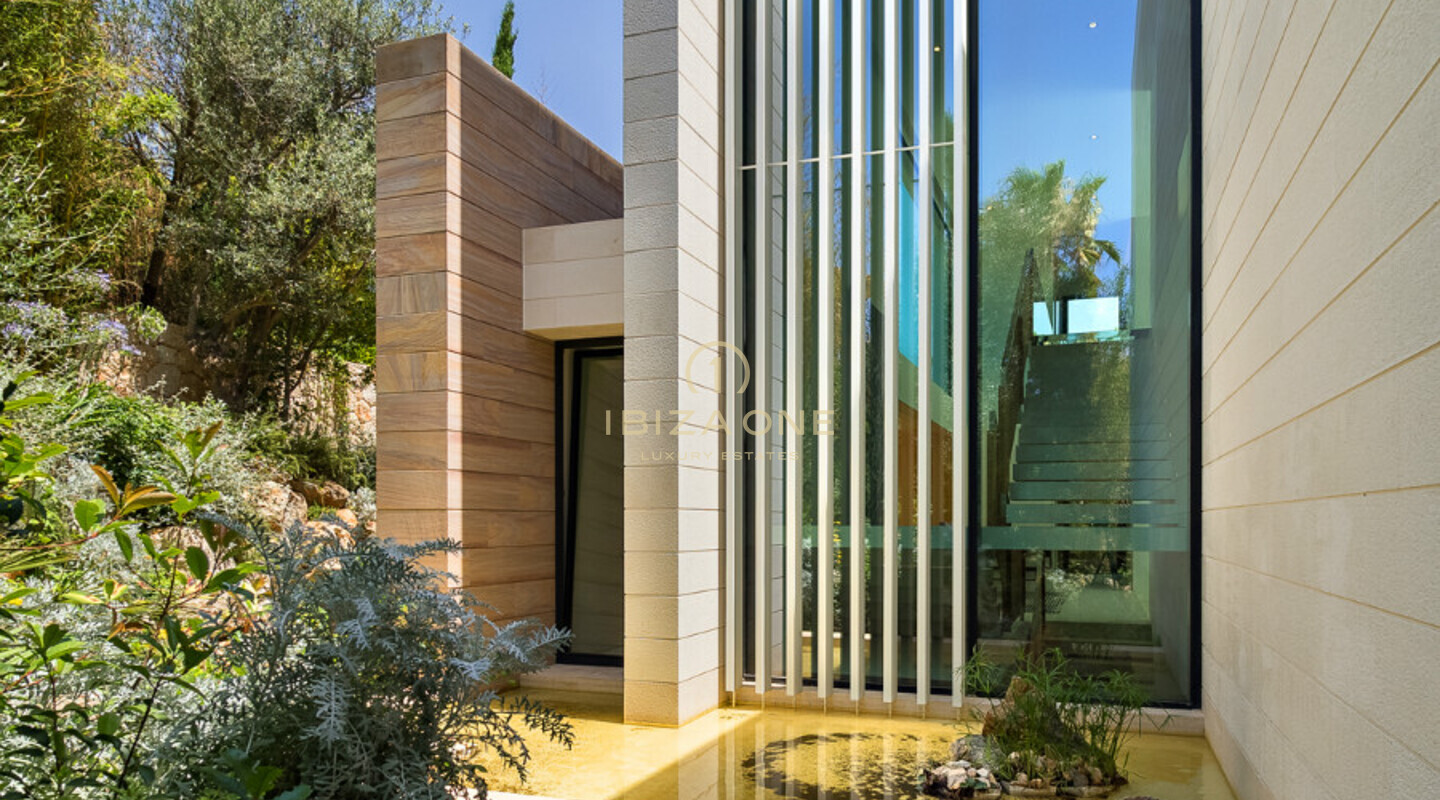 Espectacular villa moderna de lujo con vistas al mar en venta, Ibiza - Espectacular villa moderna de lujo con vistas al mar en alquiler, Ibiza