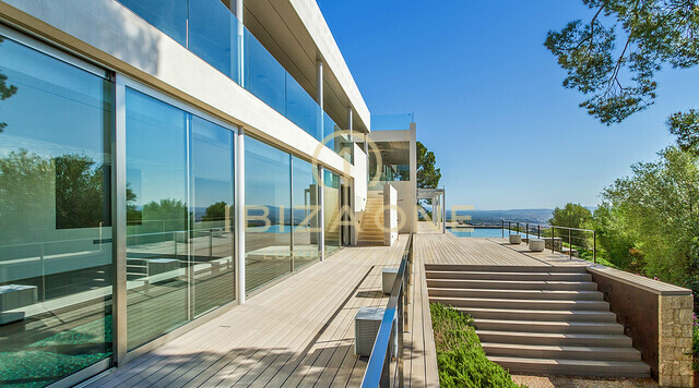 Moderne luxe villa met binnen- en buitenzwembad te koop, Ibiza - Moderne luxe villa met binnen- en buitenzwembad te huur, Ibiza