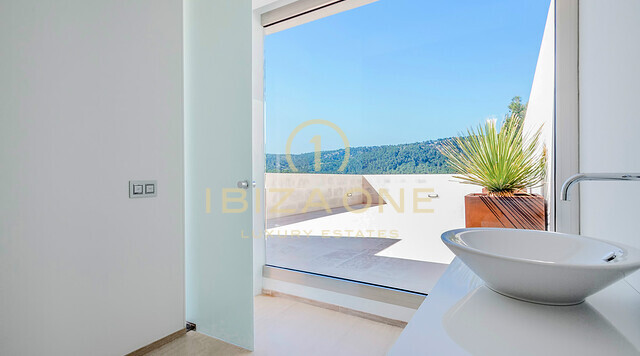 Modern luxury villa with an indoor and outdoor pool for sale, Ibiza - Modern luxury villa with an indoor and outdoor pool for rent, Ibiza