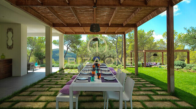 Secluded Luxury Villa with Guest Apartment and Panoramic Views in Sant Joseph for sale, Ibiza - Secluded Luxury Villa with Guest Apartment and Panoramic Views in Sant Joseph for rent, Ibiza