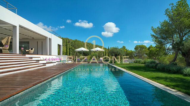 Afgelegen luxe villa met gastenappartement en panoramisch uitzicht in Sant Joseph te koop, Ibiza - Afgelegen luxe villa met gastenappartement en panoramisch uitzicht in Sant Joseph te huur, Ibiza