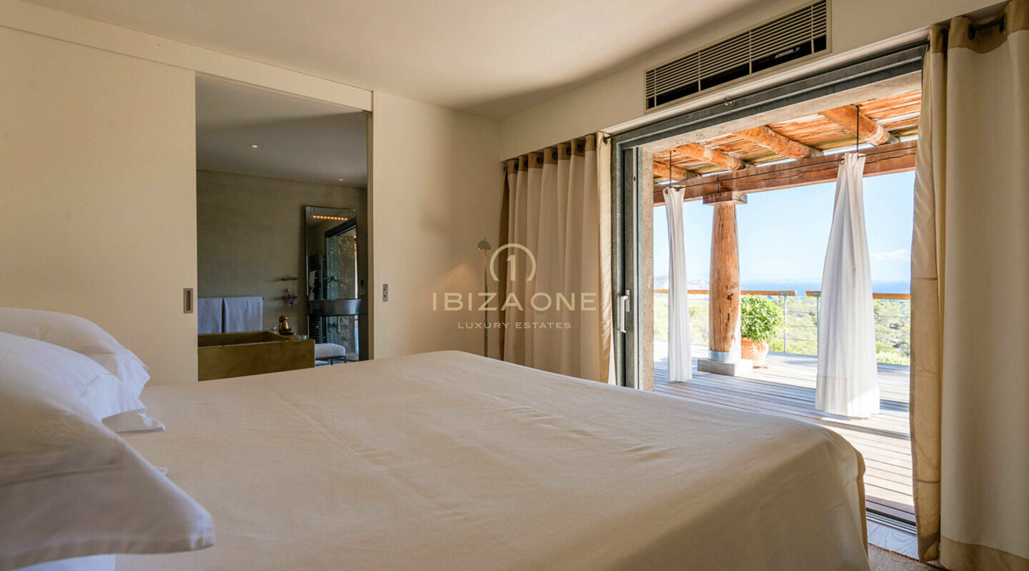Private luxury villa in Ibiza with a spectacular sea view for rent, Ibiza