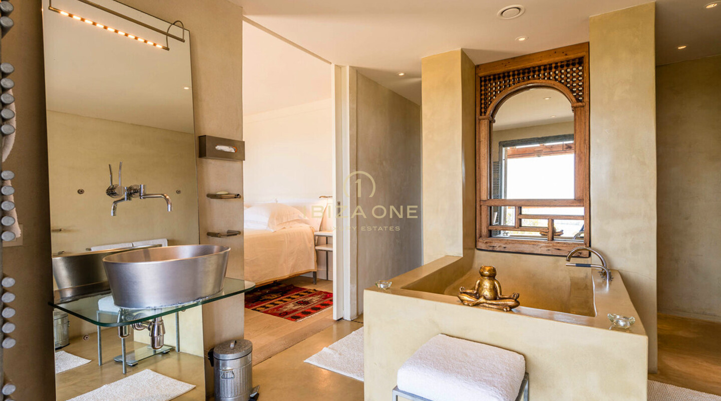 Villa privata di lusso a Ibiza con spettacolare vista sul mare in affitto, Ibiza
