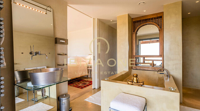 Villa privata di lusso a Ibiza con spettacolare vista sul mare in affitto, Ibiza