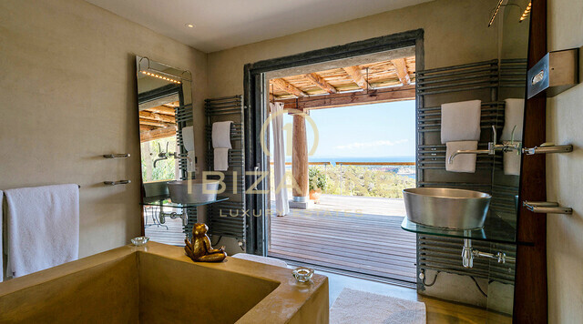 Private luxury villa in Ibiza with a spectacular sea view for rent, Ibiza