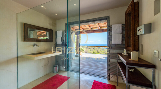 Private luxury villa in Ibiza with a spectacular sea view for rent, Ibiza