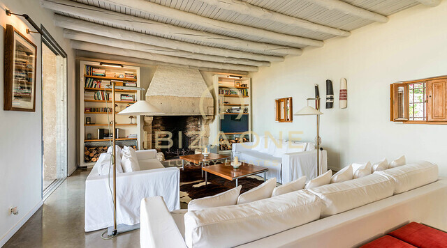Privé luxe villa op Ibiza met spectaculair uitzicht op zee te huur, Ibiza