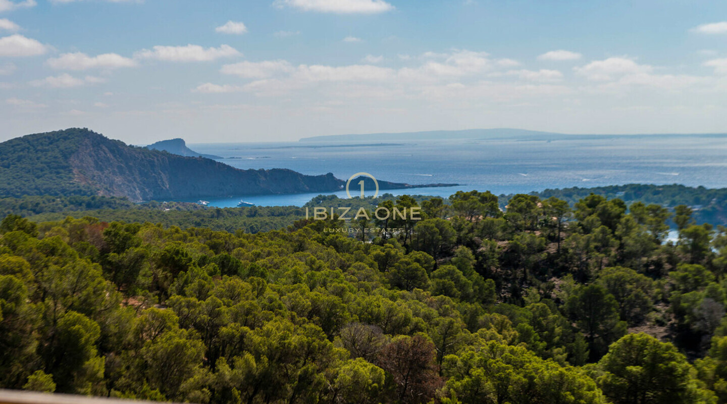 Private luxury villa in Ibiza with a spectacular sea view for rent, Ibiza