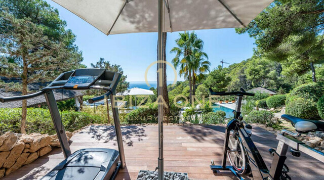 Villa de lujo privada en Ibiza con espectaculares vistas al mar en alquiler, Ibiza