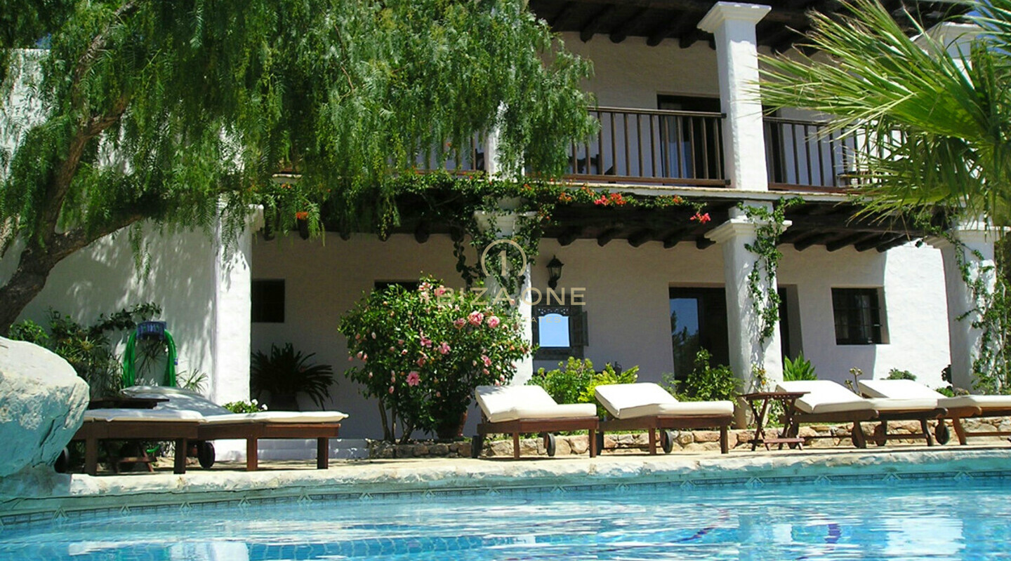 Luxury and Original Blakstad finca built by Rolf Blakstad senior with excellent sea view for sale, Ibiza - Luxury and Original Blakstad finca built by Rolf Blakstad senior with excellent sea view for rent, Ibiza
