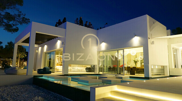 Moderne Luxus-Sunset-Villa zu vermieten, Ibiza