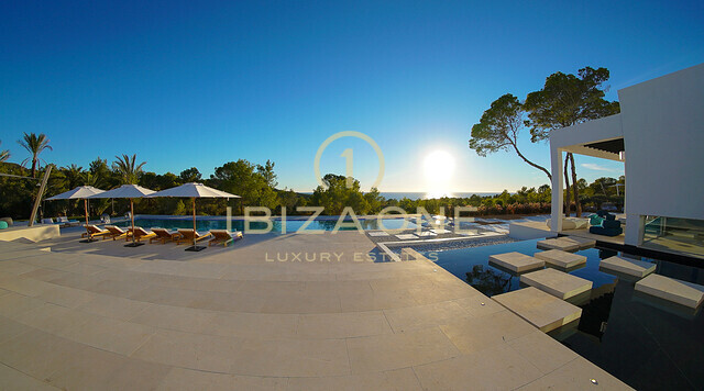 Modern Luxury Sunset Villa for rent, Ibiza