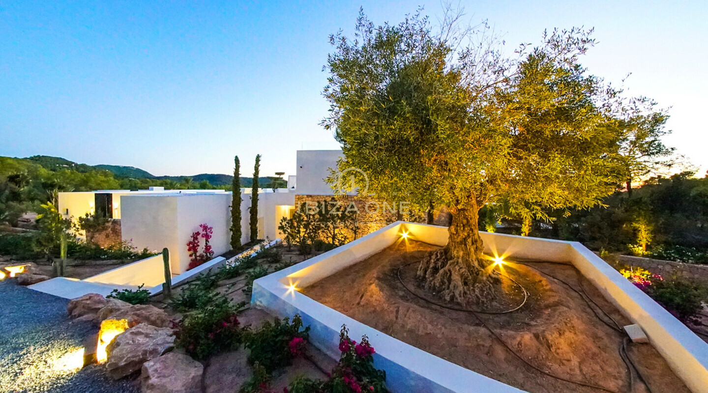 Moderne luxe zonsondergangvilla te huur, Ibiza