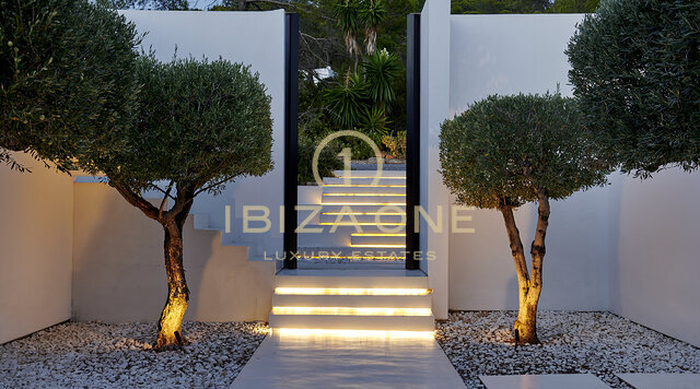 Villa de luxe moderne au coucher du soleil à louer, Ibiza