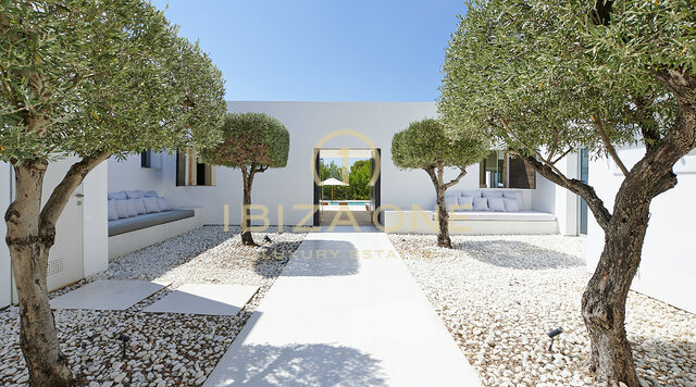 Moderna villa di lusso al tramonto in affitto, Ibiza