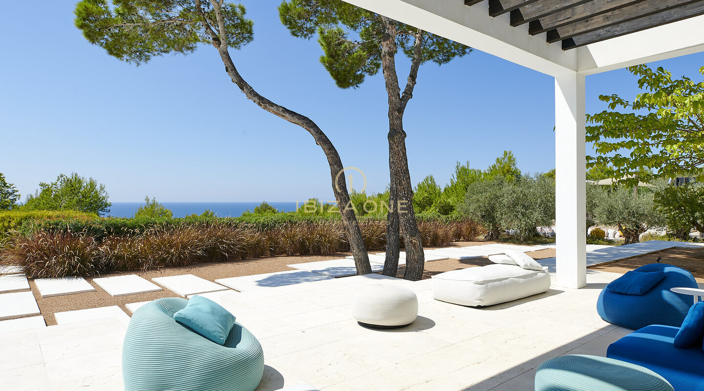 Villa de luxe moderne au coucher du soleil à louer, Ibiza