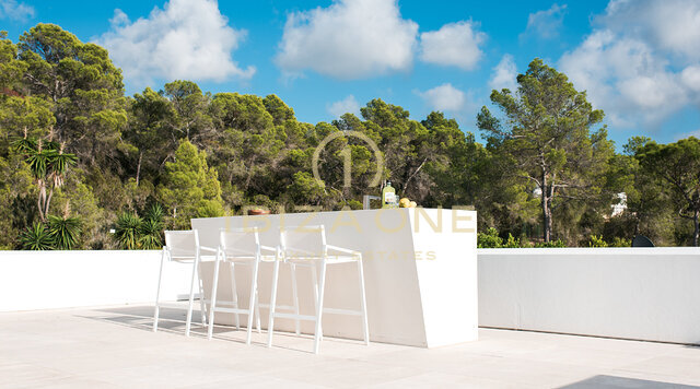 Villa de luxe moderne au coucher du soleil à louer, Ibiza