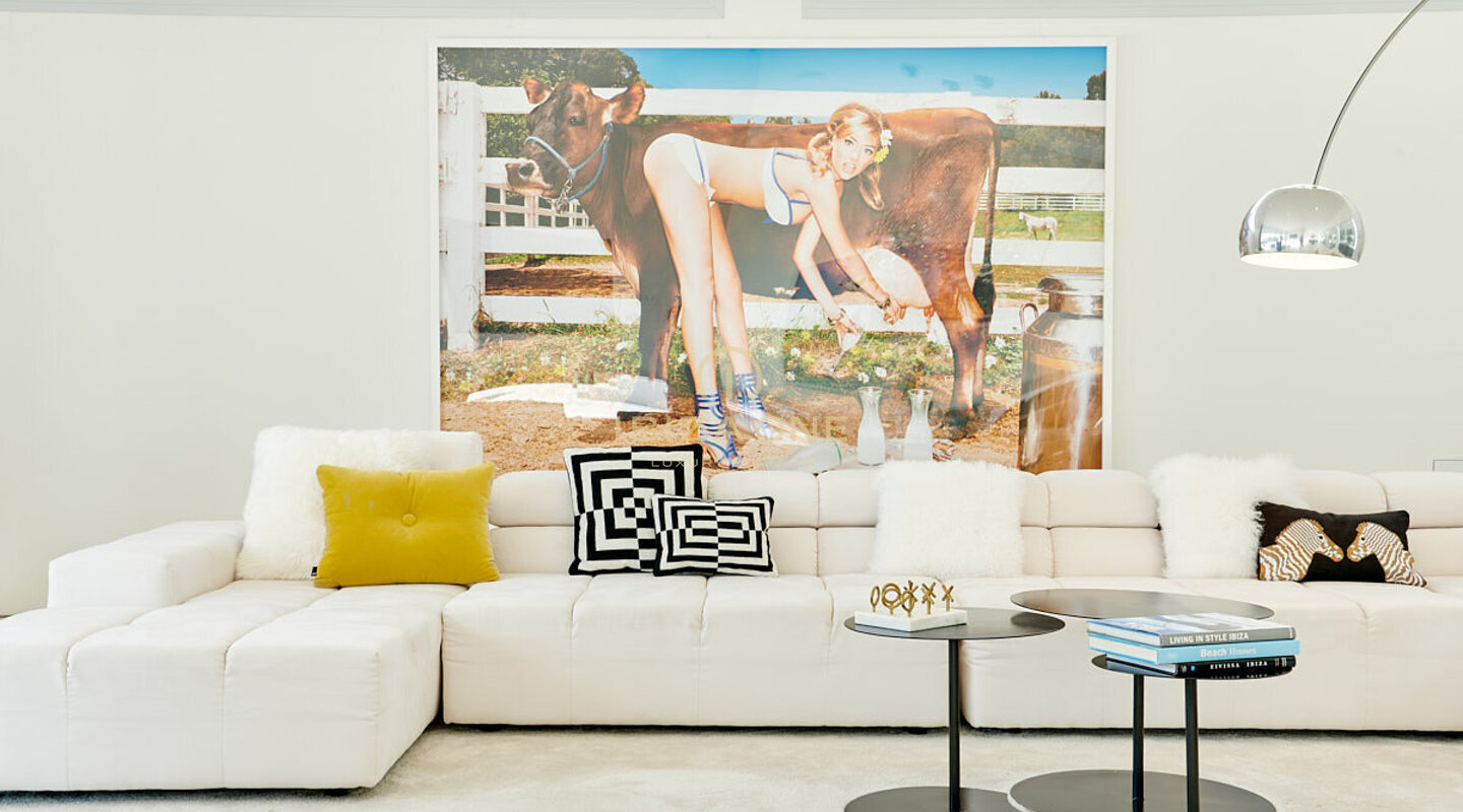 Moderne luxe zonsondergangvilla te huur, Ibiza