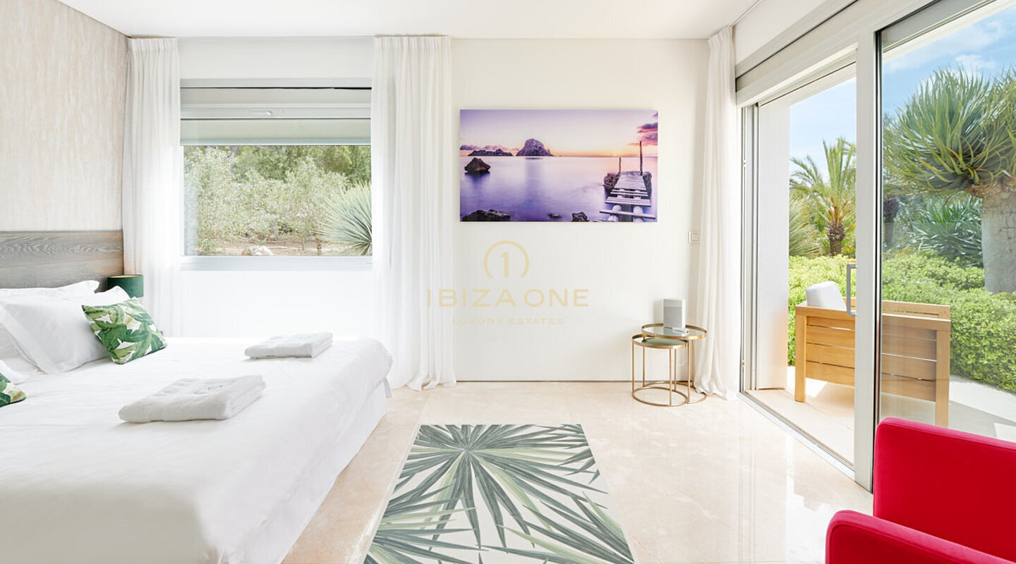 Villa de luxe moderne au coucher du soleil à louer, Ibiza