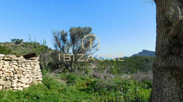 Amplia parcela con antigua finca ibicenca y vistas al mar en venta, Ibiza - Amplia parcela con antigua finca ibicenca y vistas al mar en alquiler, Ibiza