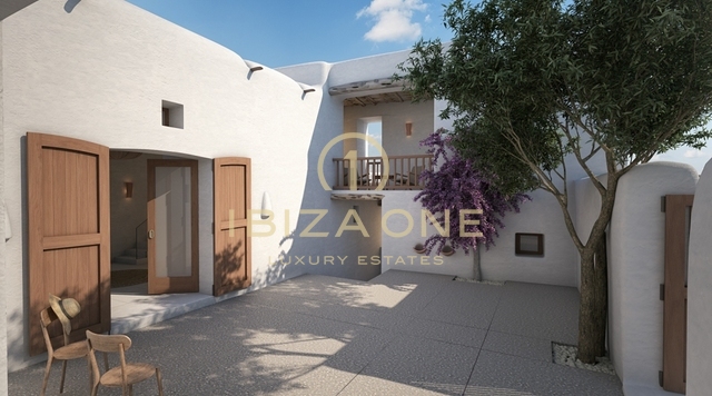 Amplia parcela con antigua finca ibicenca y vistas al mar en venta, Ibiza - Amplia parcela con antigua finca ibicenca y vistas al mar en alquiler, Ibiza