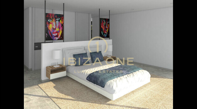 Moderne Luxusvilla mit Meerblick zu verkaufen, Ibiza - Moderne Luxusvilla mit Meerblick zu vermieten, Ibiza