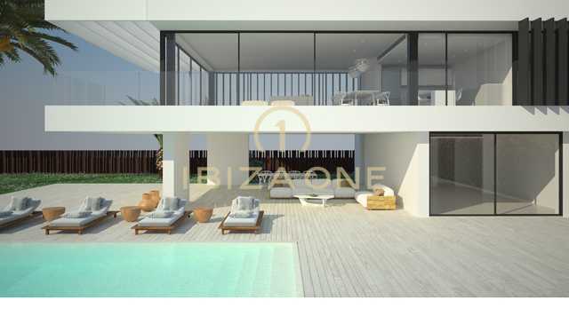 Moderna villa di lusso con vista mare in vendita, Ibiza - Moderna villa di lusso con vista mare in affitto, Ibiza