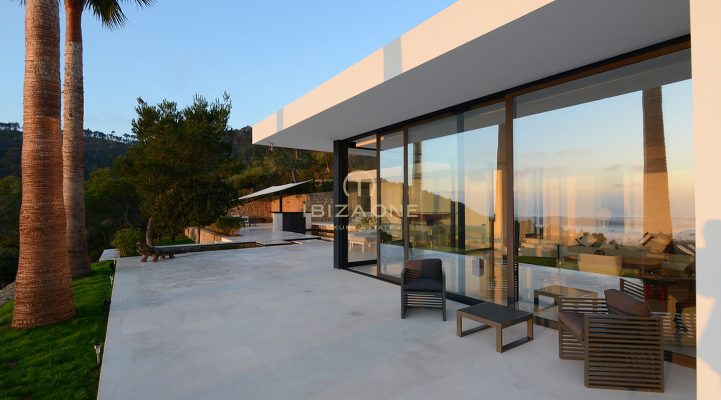 Villa moderna di lusso di nuova costruzione con splendido terreno e vista mare in vendita, Ibiza - Villa moderna di lusso di nuova costruzione con splendido terreno e vista mare in affitto, Ibiza