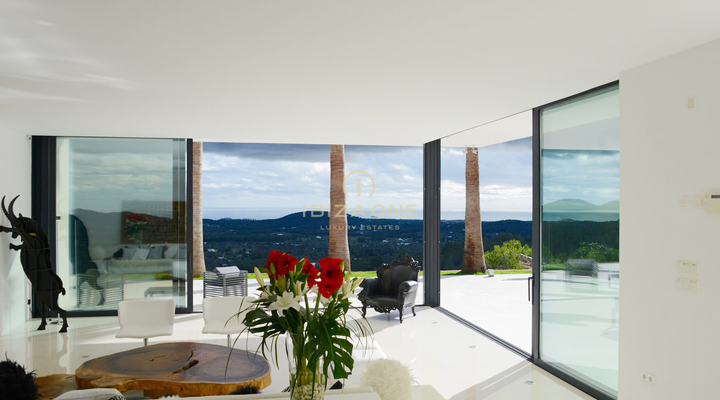 Luxury and Newly built modern villa with beautiful land and sea view for sale, Ibiza - Luxury and Newly built modern villa with beautiful land and sea view for rent, Ibiza