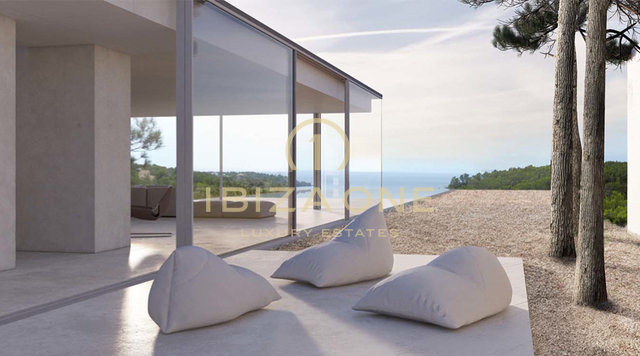 Moderne nieuwbouw met zeezicht te koop, Ibiza - Moderne nieuwbouw met zeezicht te huur, Ibiza