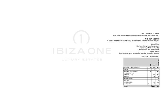 Modernes Neubauprojekt mit Meerblick zu verkaufen, Ibiza - Modernes Neubauprojekt mit Meerblick zu vermieten, Ibiza