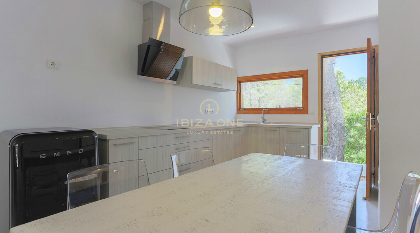 Finca original reformada en estilo Blakstad con casa de invitados cerca de Ibiza con vistas al mar y Dalt Vila en venta, Ibiza - Finca original reformada en estilo Blakstad con casa de invitados cerca de Ibiza con vistas al mar y Dalt Vila en alquiler, Ibiza