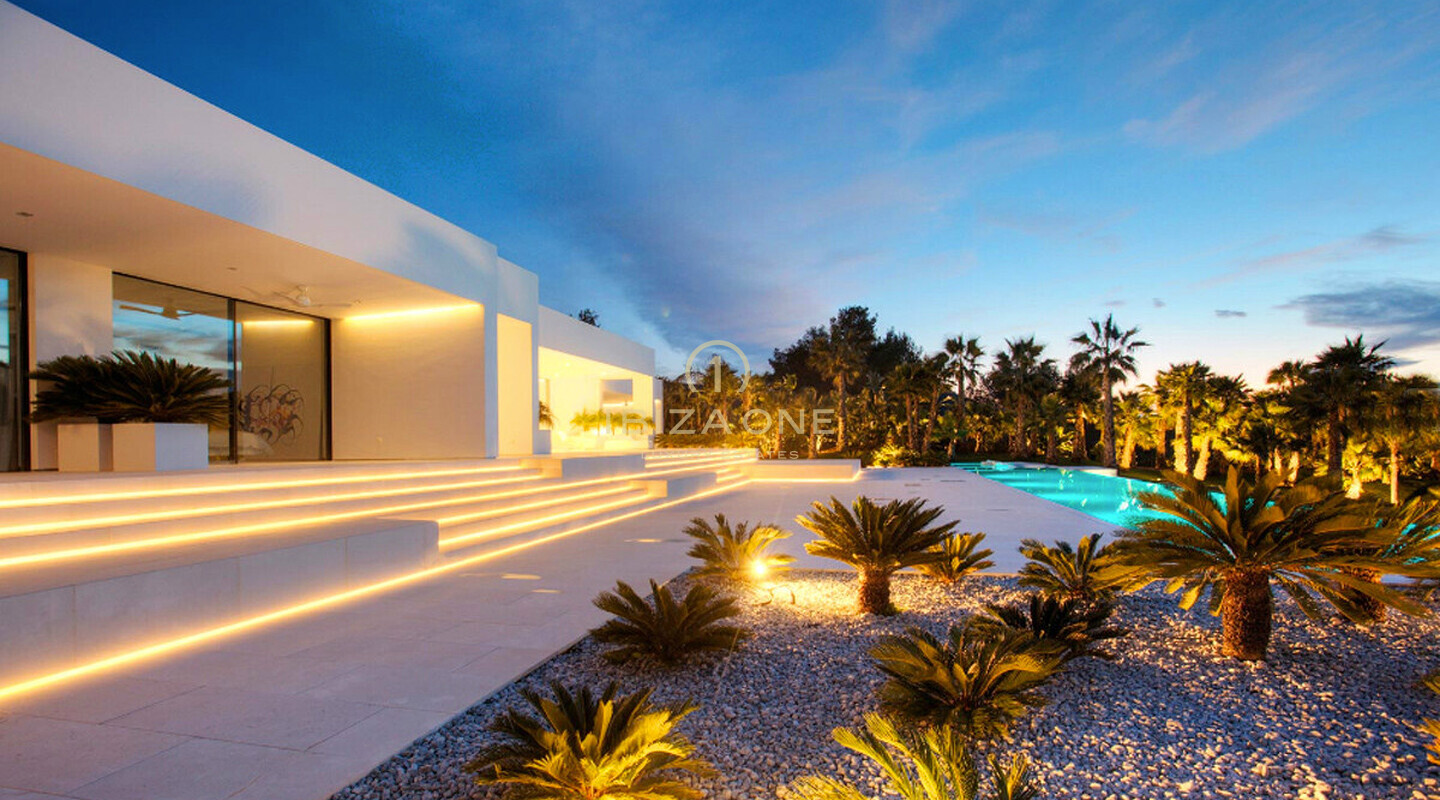Splendida villa moderna di lusso con vista tramonto in vendita, Ibiza - Splendida villa moderna di lusso con vista tramonto in affitto, Ibiza