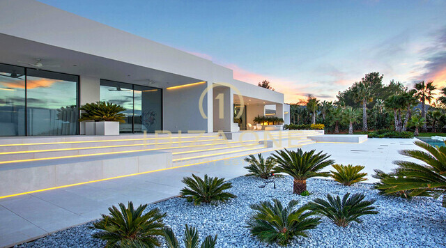 Belle villa de luxe moderne au coucher du soleil à vendre, Ibiza - Belle villa de luxe moderne au coucher du soleil à louer, Ibiza