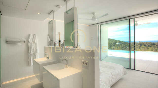 Belle villa de luxe moderne au coucher du soleil à vendre, Ibiza - Belle villa de luxe moderne au coucher du soleil à louer, Ibiza