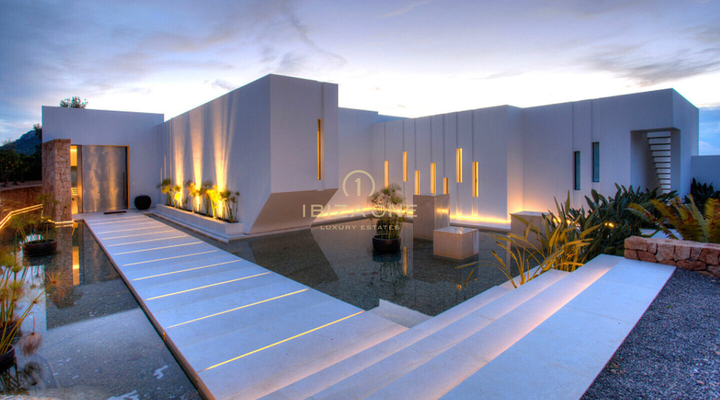 Beautiful luxury modern sunset villa for sale, Ibiza - Beautiful luxury modern sunset villa for rent, Ibiza