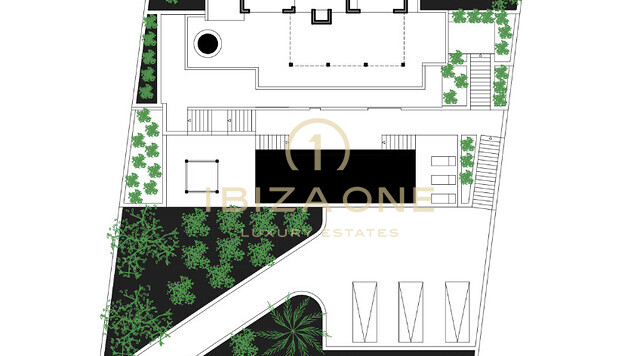 Modern luxury villa with 5 bedrooms and incredible sea views for rent, Ibiza - Modern luxury villa with 5 bedrooms and incredible sea views for sale, Ibiza